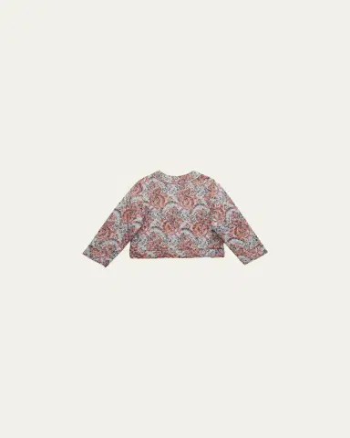 Zimmermann Kid's Aster Quilted Cotton Paisley Jacket, Size 1-12 | Thumbnail 2