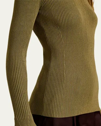 Proenza Schouler Nir Bell Sleeve Ribbed Sweater | Thumbnail 5
