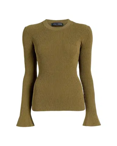 Proenza Schouler Nir Bell Sleeve Ribbed Sweater | Thumbnail 1