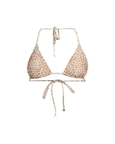 Ramy Brook Nikoleta Leopard Triangle Bikini Top | Thumbnail 1