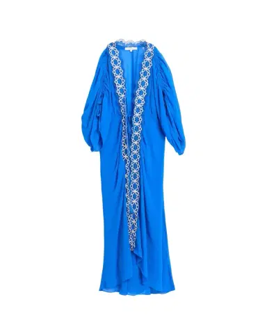 Ramy Brook Riley Embroidered Maxi Robe Dress | Thumbnail 1