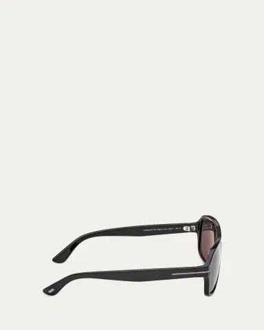 Tom Ford Men's William-02 Acetate Rectangle Sunglasses | Thumbnail 4 Tom Ford Men's William-02 Acetate Rectangle Sunglasses | Thumbnail 4