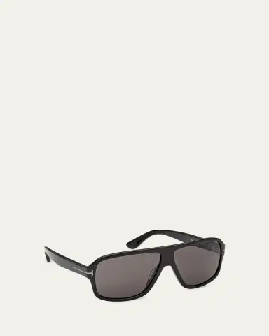 Tom Ford Men's William-02 Acetate Rectangle Sunglasses | Thumbnail 5 Tom Ford Men's William-02 Acetate Rectangle Sunglasses | Thumbnail 5