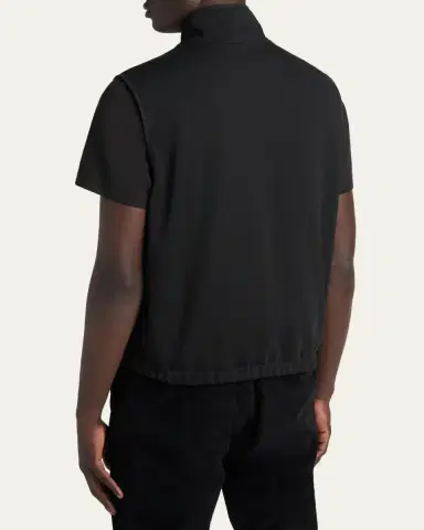 Moncler Men's Logo Vest | Thumbnail 3 Moncler Men's Logo Vest | Thumbnail 3