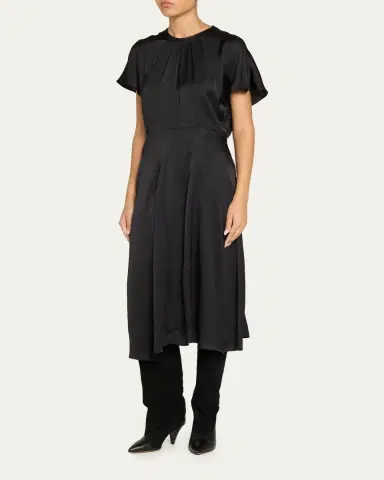 Isabel Marant Namsha Midi Dress | Thumbnail 4 Isabel Marant Namsha Midi Dress | Thumbnail 4