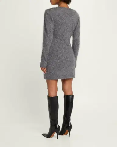 Toccin Sara Brushed Cashmere Mini Sweater Dress | Thumbnail 3 Toccin Sara Brushed Cashmere Mini Sweater Dress | Thumbnail 3