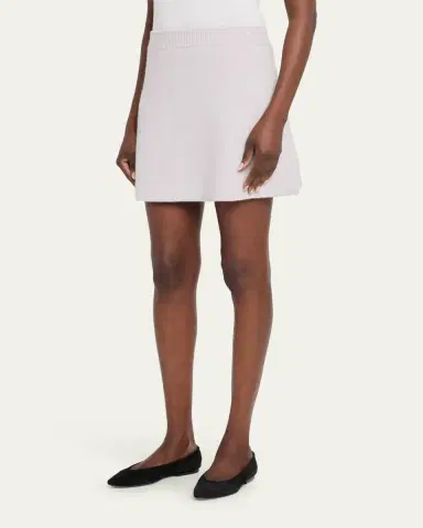 Lisa Yang Clare Cashmere Mini Skirt | Thumbnail 4