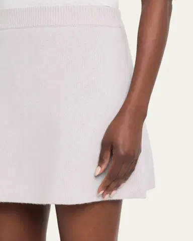 Lisa Yang Clare Cashmere Mini Skirt | Thumbnail 5