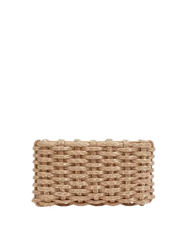 Simkhai Morgan Metal Clutch
