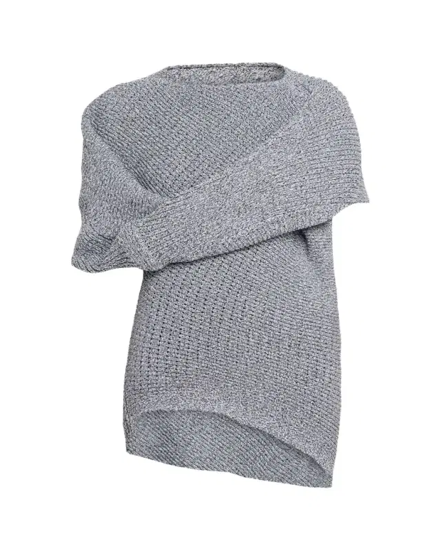 Issey Miyake Found Stone Short-Sleeve Mesh-Knit Top