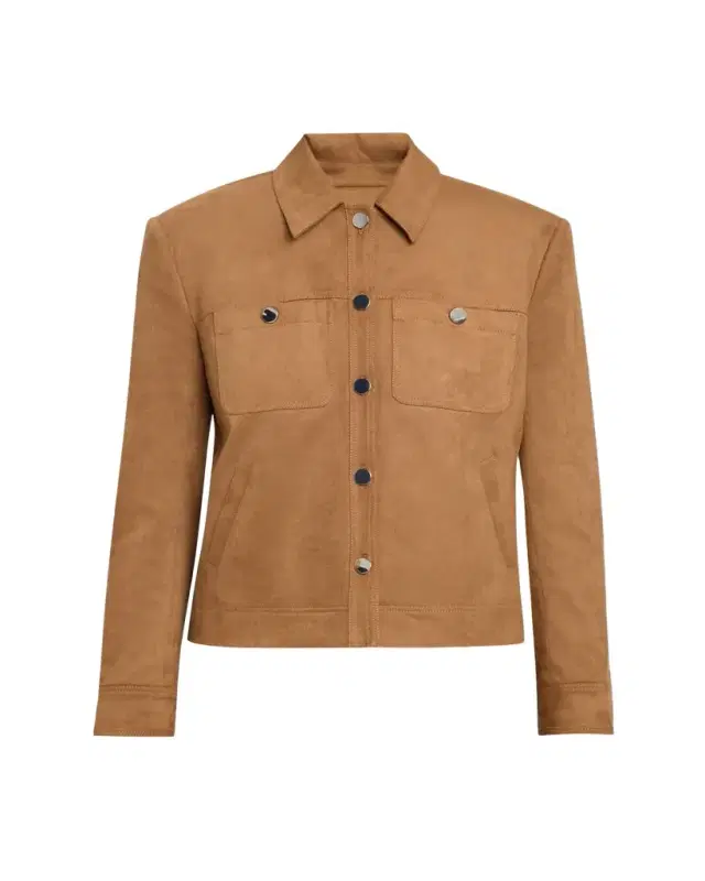 Toccin Isalya Boxy Button-Front Jacket