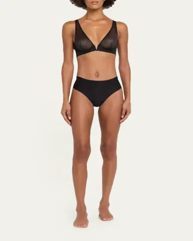Commando Chic Mesh Underwire Bra | Thumbnail 2 Commando Chic Mesh Underwire Bra | Thumbnail 2