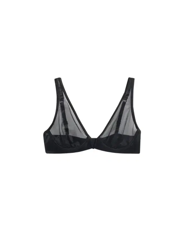 Commando Chic Mesh Underwire Bra