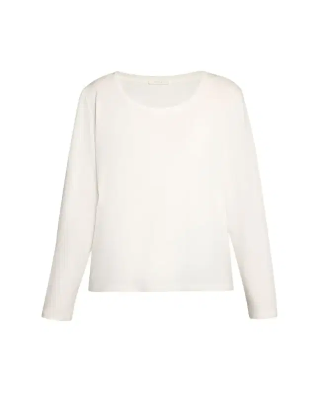 Kalto Scoop-Neck Cotton Jersey Long-Sleeve T-Shirt