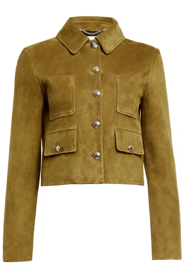 Astley Goat Suede Jacket