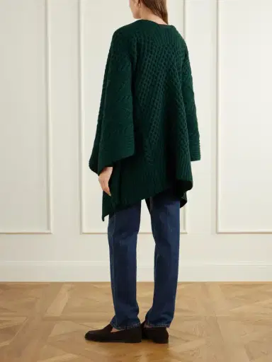 Purdey Lammer Muir Wool And Cashmere-blend Cape | Thumbnail 3