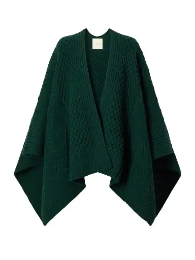 Purdey Lammer Muir Wool And Cashmere-blend Cape | Thumbnail 1