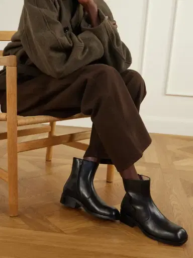 Lemaire Leather Ankle Boots | Thumbnail 2