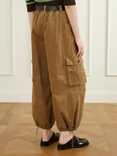 Sea Garret Stretch Cotton-corduroy Balloon Pants | Thumbnail 4 Sea Garret Stretch Cotton-corduroy Balloon Pants | Thumbnail 4