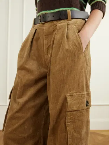 Sea Garret Stretch Cotton-corduroy Balloon Pants | Thumbnail 5 Sea Garret Stretch Cotton-corduroy Balloon Pants | Thumbnail 5