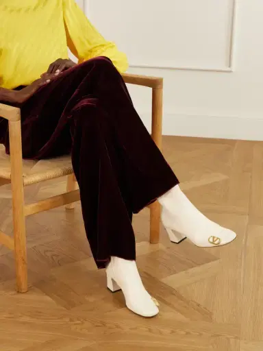 Valentino Garavani Veeside 60 Vlogo-embellished Leather Ankle Boots | Thumbnail 2