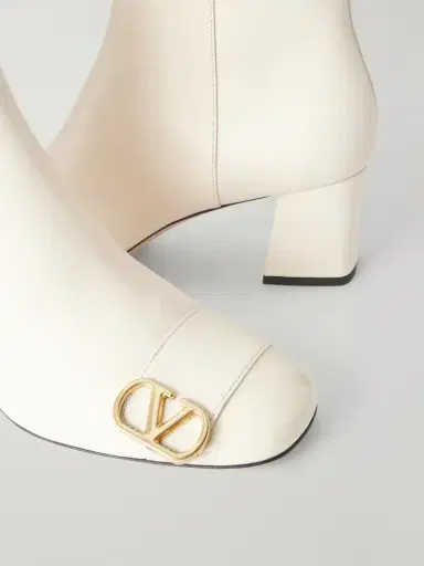 Valentino Garavani Veeside 60 Vlogo-embellished Leather Ankle Boots | Thumbnail 5