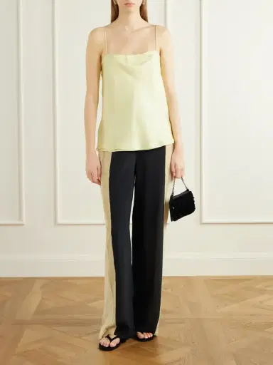 SIR. Sona Silk Crepe De Chine Wide-leg Pants | Thumbnail 2
