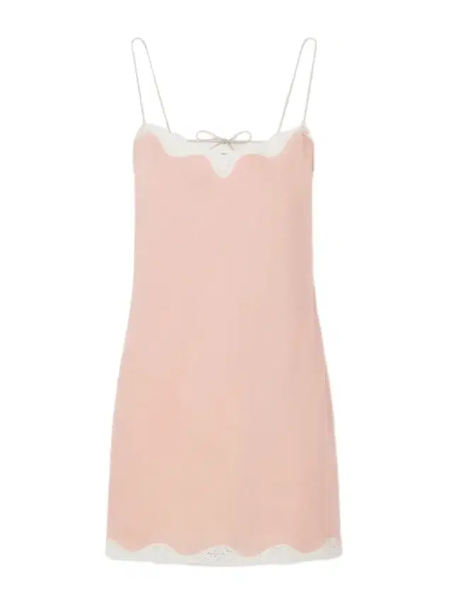 Posse Tabitha Lace-trimmed Lyocell Mini Dress