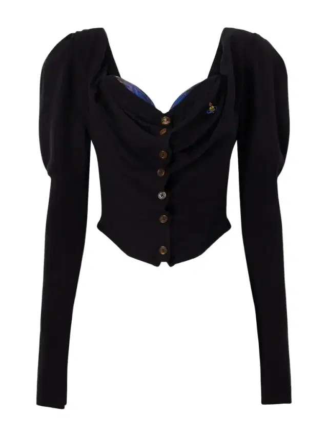 Bea Cotton And Cashmere-blend Corset Cardigan Bea Cotton And Cashmere-blend Corset Cardigan