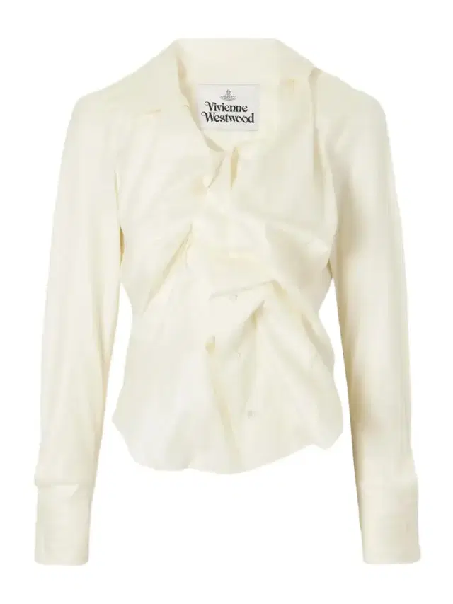 Drunken Draped Cotton-twill Shirt