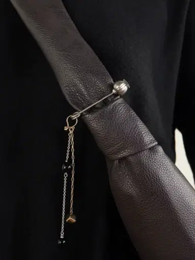 Lemaire Thistle Silver-tone Bag Charm | Thumbnail 2 Lemaire Thistle Silver-tone Bag Charm | Thumbnail 2