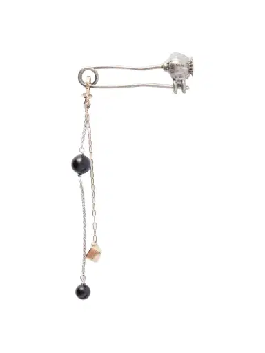 Lemaire Thistle Silver-tone Bag Charm | Thumbnail 1 Lemaire Thistle Silver-tone Bag Charm | Thumbnail 1