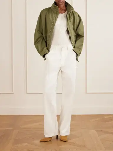 Nili Lotan Klaire Cotton Shell Blouson Jacket | Thumbnail 2