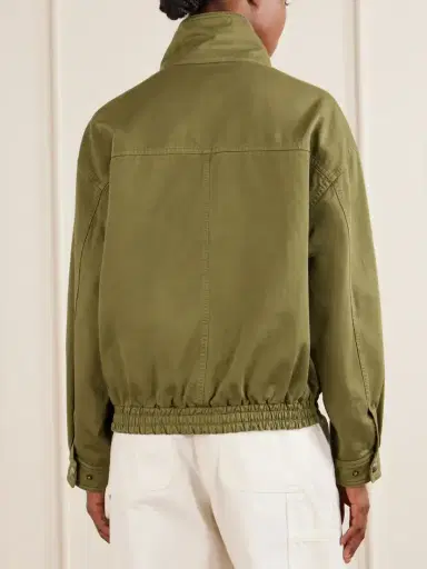 Nili Lotan Klaire Cotton Shell Blouson Jacket | Thumbnail 4