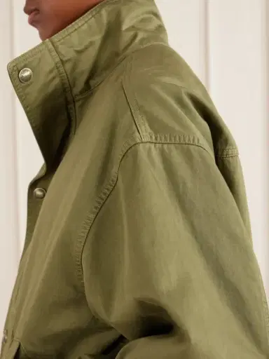 Nili Lotan Klaire Cotton Shell Blouson Jacket | Thumbnail 5