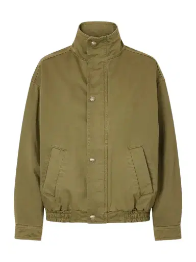 Nili Lotan Klaire Cotton Shell Blouson Jacket | Thumbnail 1
