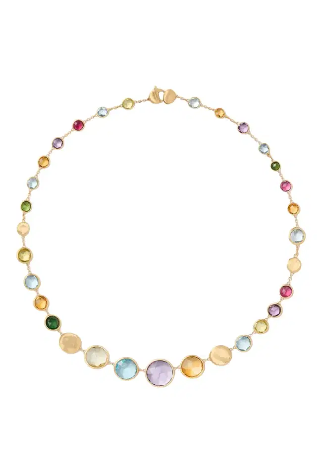 MARCO BICEGO Jaipur Mixed Gemstone Graduated Necklace