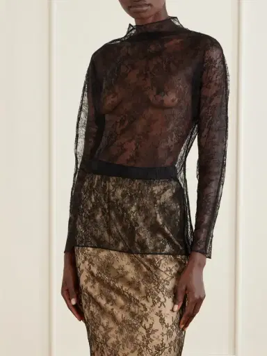 Carine Gilson Lace Top | Thumbnail 2