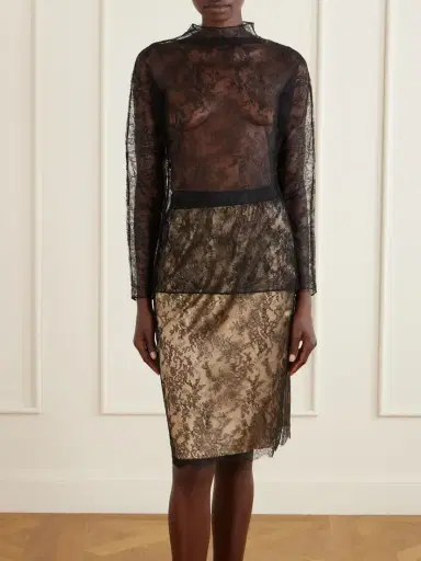 Carine Gilson Lace Top | Thumbnail 3