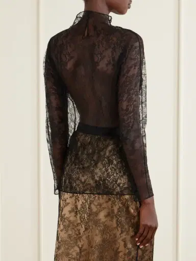Carine Gilson Lace Top | Thumbnail 4