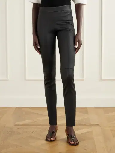 Joseph Paneled Stretch-leather Mid-rise Skinny-leg Pants | Thumbnail 3 Joseph Paneled Stretch-leather Mid-rise Skinny-leg Pants | Thumbnail 3