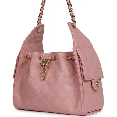 Chanel Chanel Small 25 Hobo Bag Pink Caviar Gold Hardware | Thumbnail 5 Chanel Chanel Small 25 Hobo Bag Pink Caviar Gold Hardware | Thumbnail 5