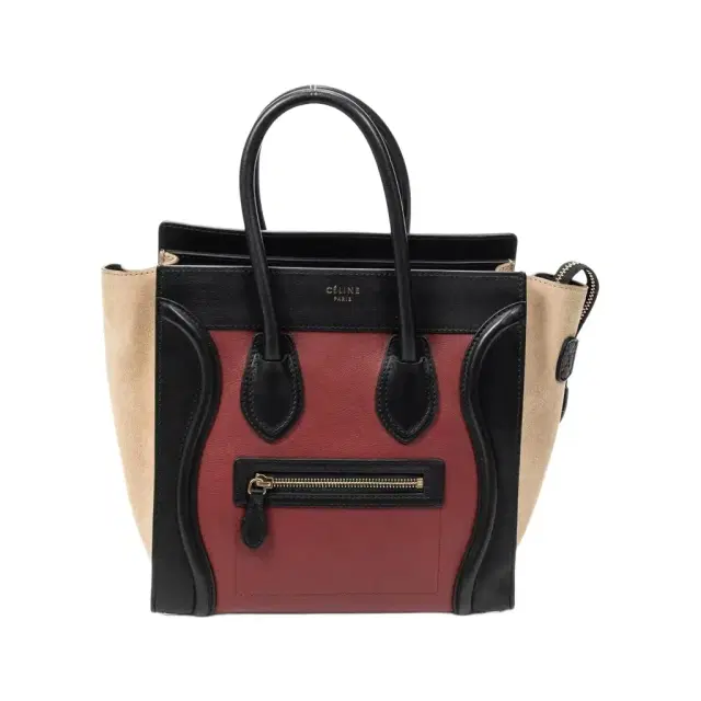 Celine Celine Calfskin Leather Micro Luggage Tote Bag by The Solist