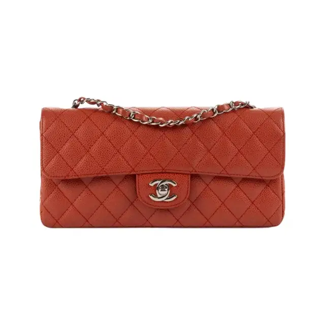 Chanel Chanel Guava Caviar Leather East West Flap Bag by The Solist