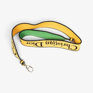 Dior Dior Lady D-Lite Yellow & Green Embroidered Canvas Medium Bag by The Solist | Thumbnail 12 Dior Dior Lady D-Lite Yellow & Green Embroidered Canvas Medium Bag by The Solist | Thumbnail 12