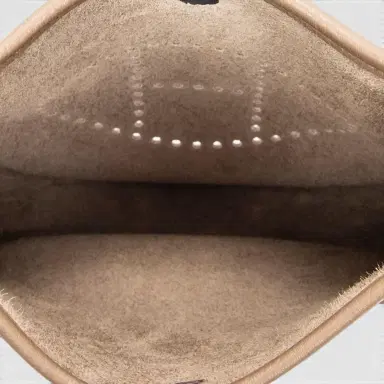 HERMÈS Hermès Evelyne Beige de Weimar Maurice Leather Crossbody Bag by The Solist | Thumbnail 8