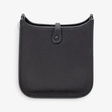HERMÈS Hermès Evelyne Blue Nuit Clemence Leather Crossbody Bag by The Solist | Thumbnail 5