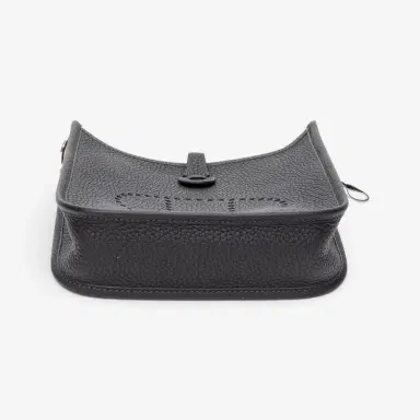 HERMÈS Hermès Evelyne Blue Nuit Clemence Leather Crossbody Bag by The Solist | Thumbnail 6