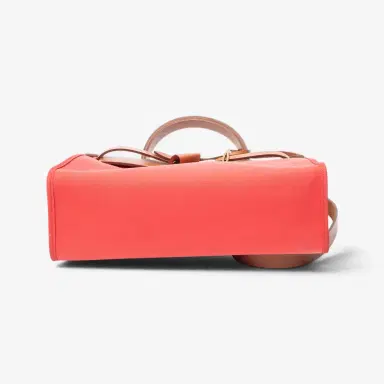 HERMÈS Hermès Herbag Zip Rouge Tomate Toile Officier Canvas Leather Bag by The Solist | Thumbnail 6 HERMÈS Hermès Herbag Zip Rouge Tomate Toile Officier Canvas Leather Bag by The Solist | Thumbnail 6