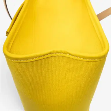 HERMÈS Hermès Herbag Zip Yellow Toile Officier Canvas Leather Bag by The Solist | Thumbnail 7